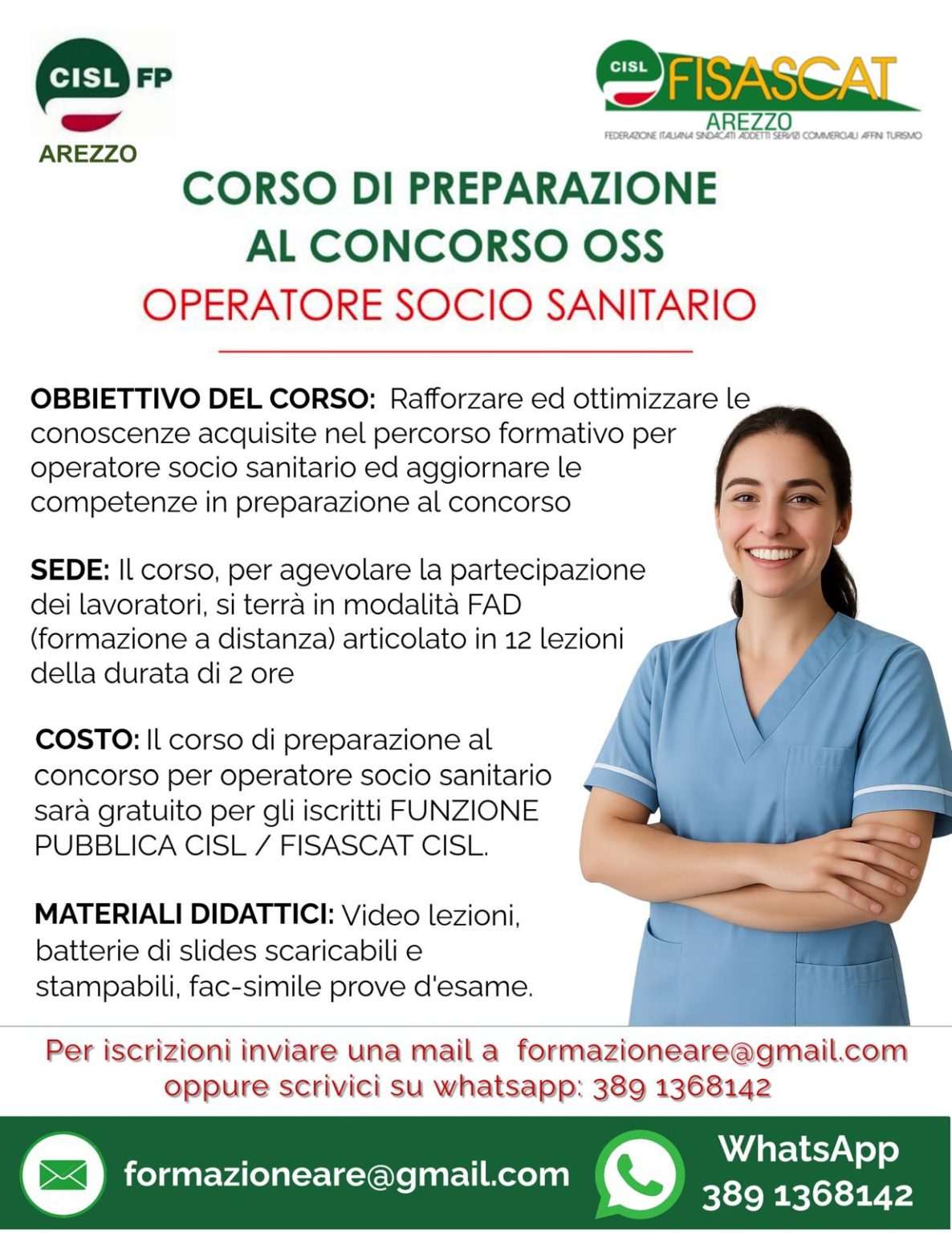 CORSO DI PREPARAZIONE AL CONCORSO OSS