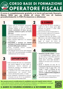 CORSO BASE DI FORMAZIONE PER OPERATORE FISCALE