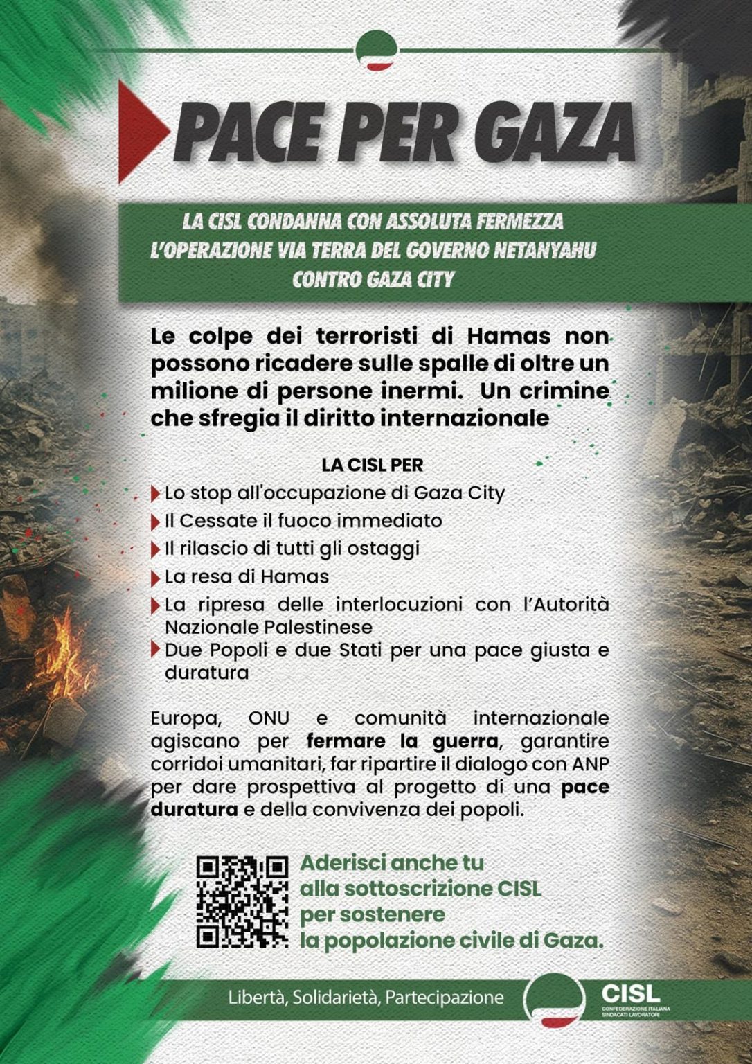 PACE PER GAZA