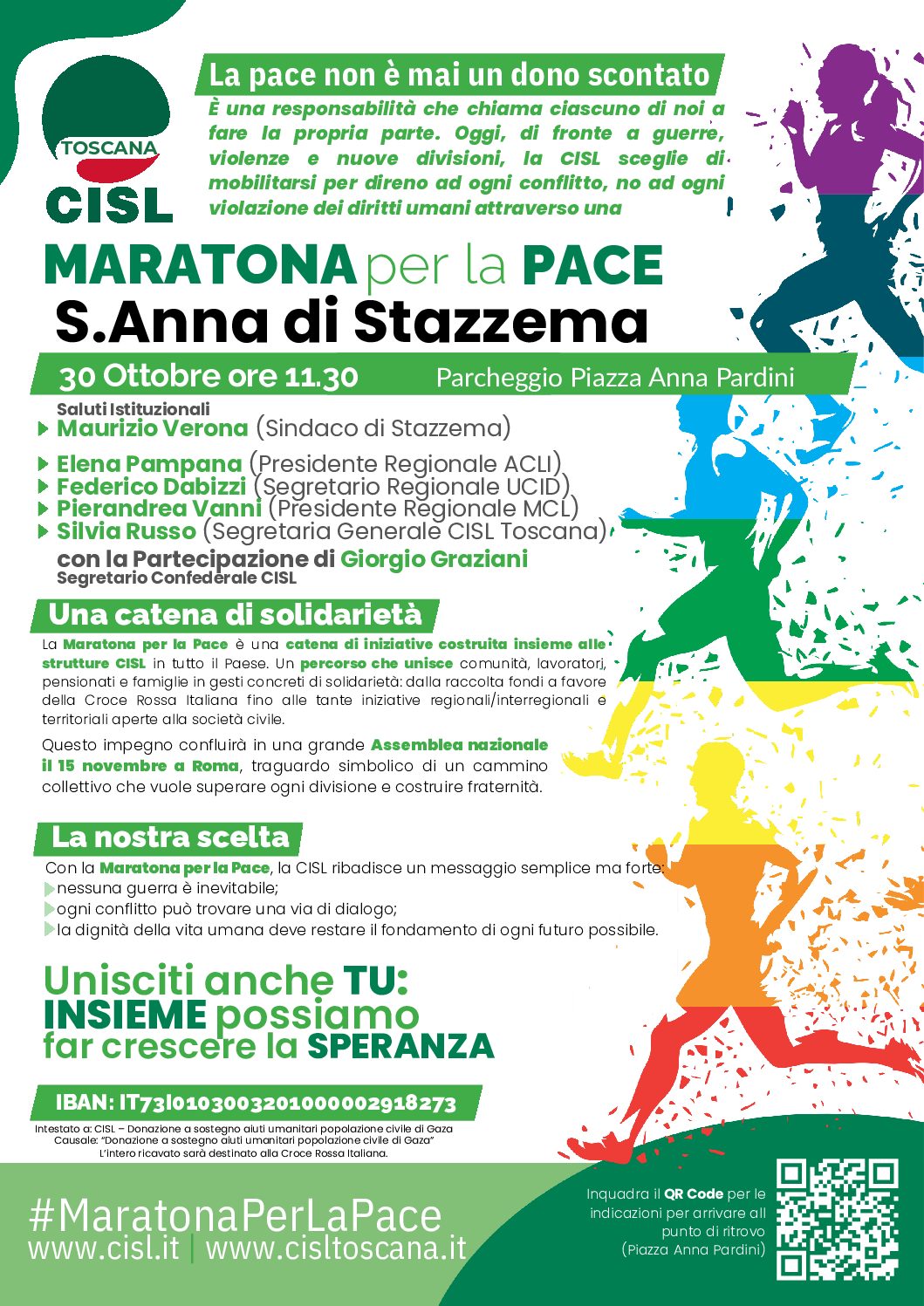 MARATONA PER LA PACE