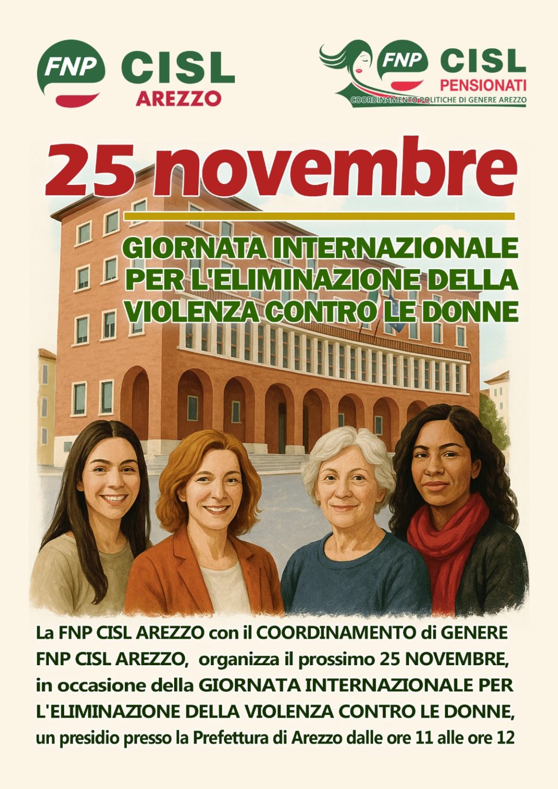 Presidio 25 novembre