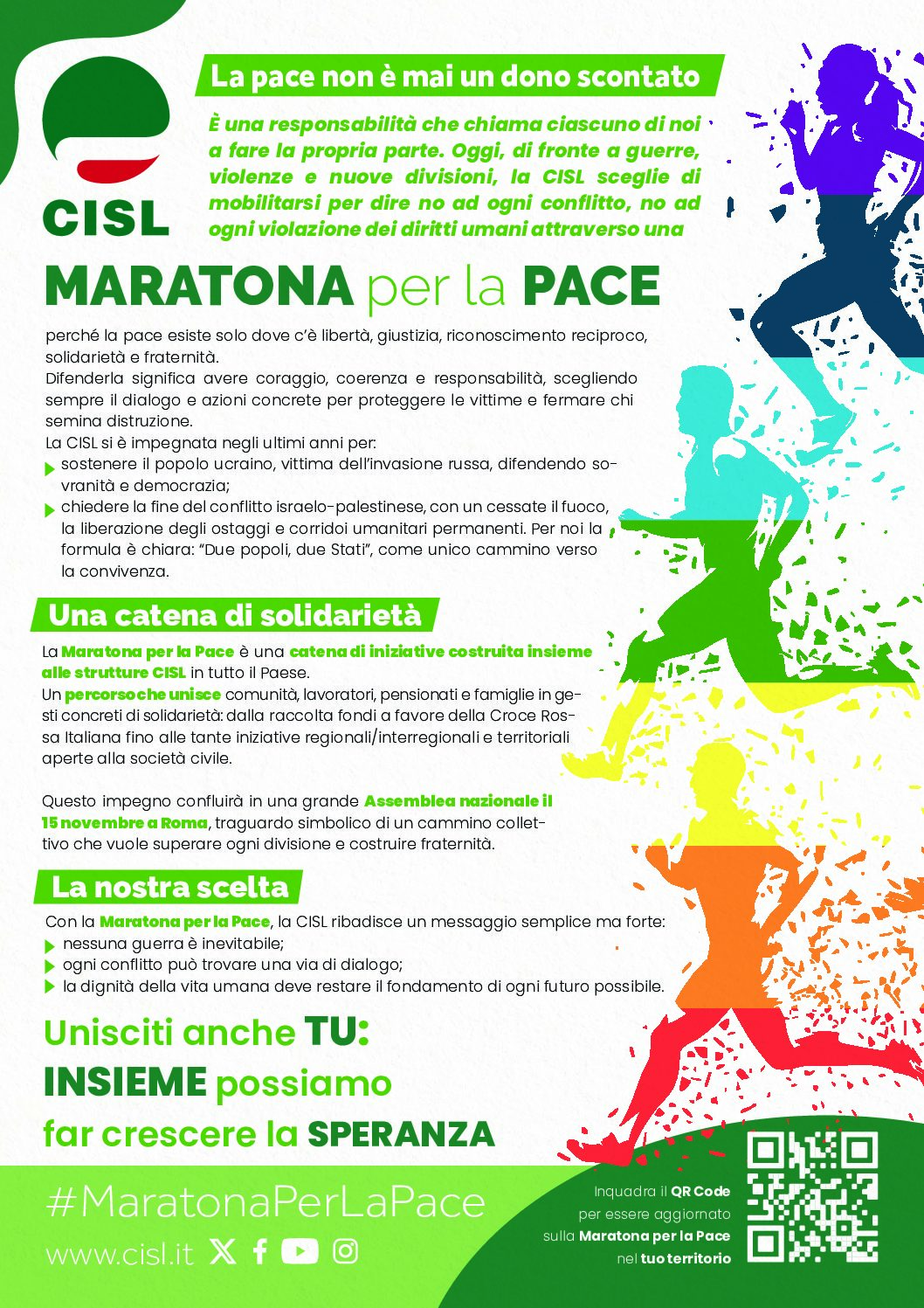 Maratona per la pace