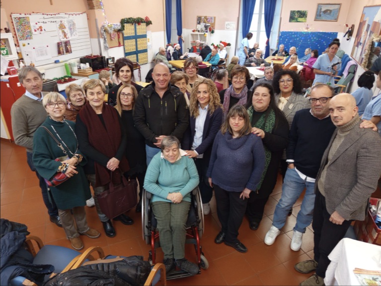 Un pomeriggio di festa alla Rsa Fossombroni