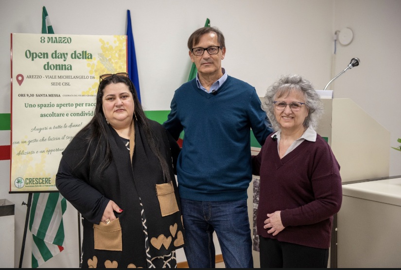 8 marzo: la Cisl Arezzo ha aperto le porte della sede: partecipato “Open day della donna”