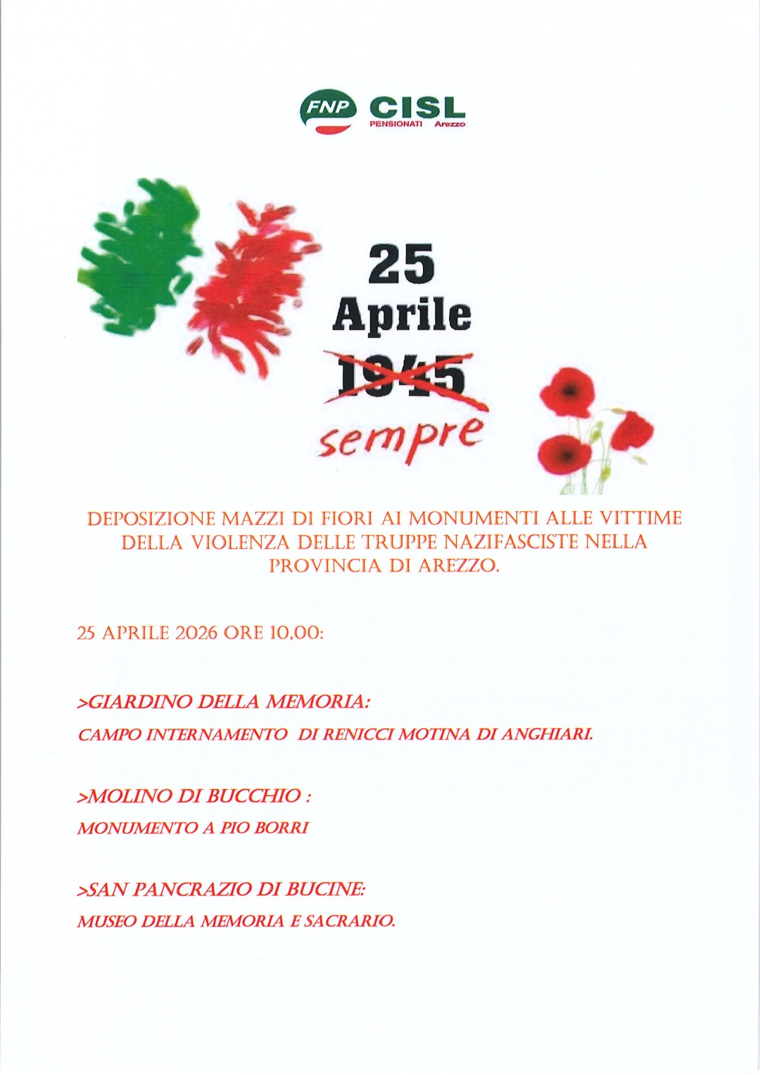 25 aprile – festa della liberazione